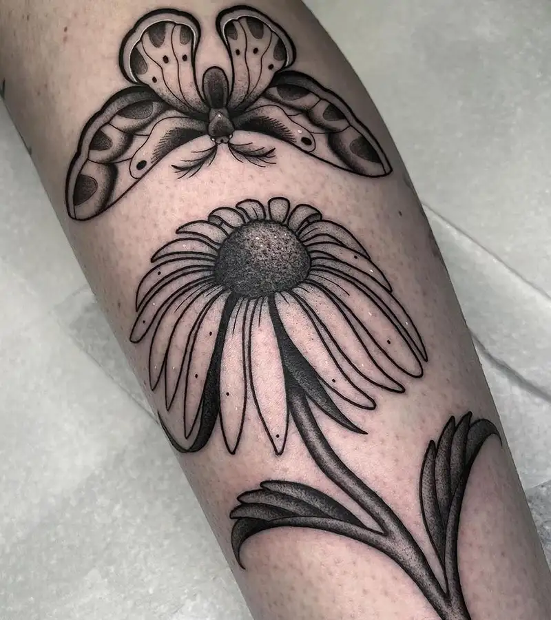 floral tattoos for women